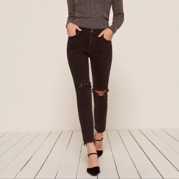 Reformation Camille High Cigarette Jean - Picture 2 of 7